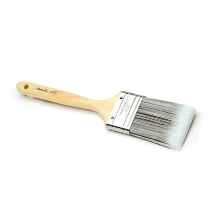 Gordon Brush 2-1/2" Chisel Edge Polyester Bristle, Paint Brush, Wood Handle, 12 PK R11047